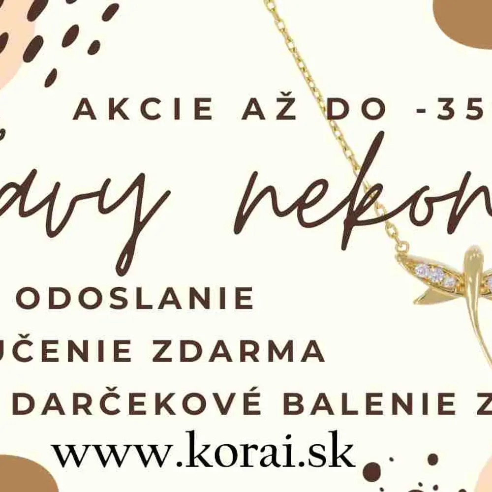 Náramky z bieleho zlata Korai