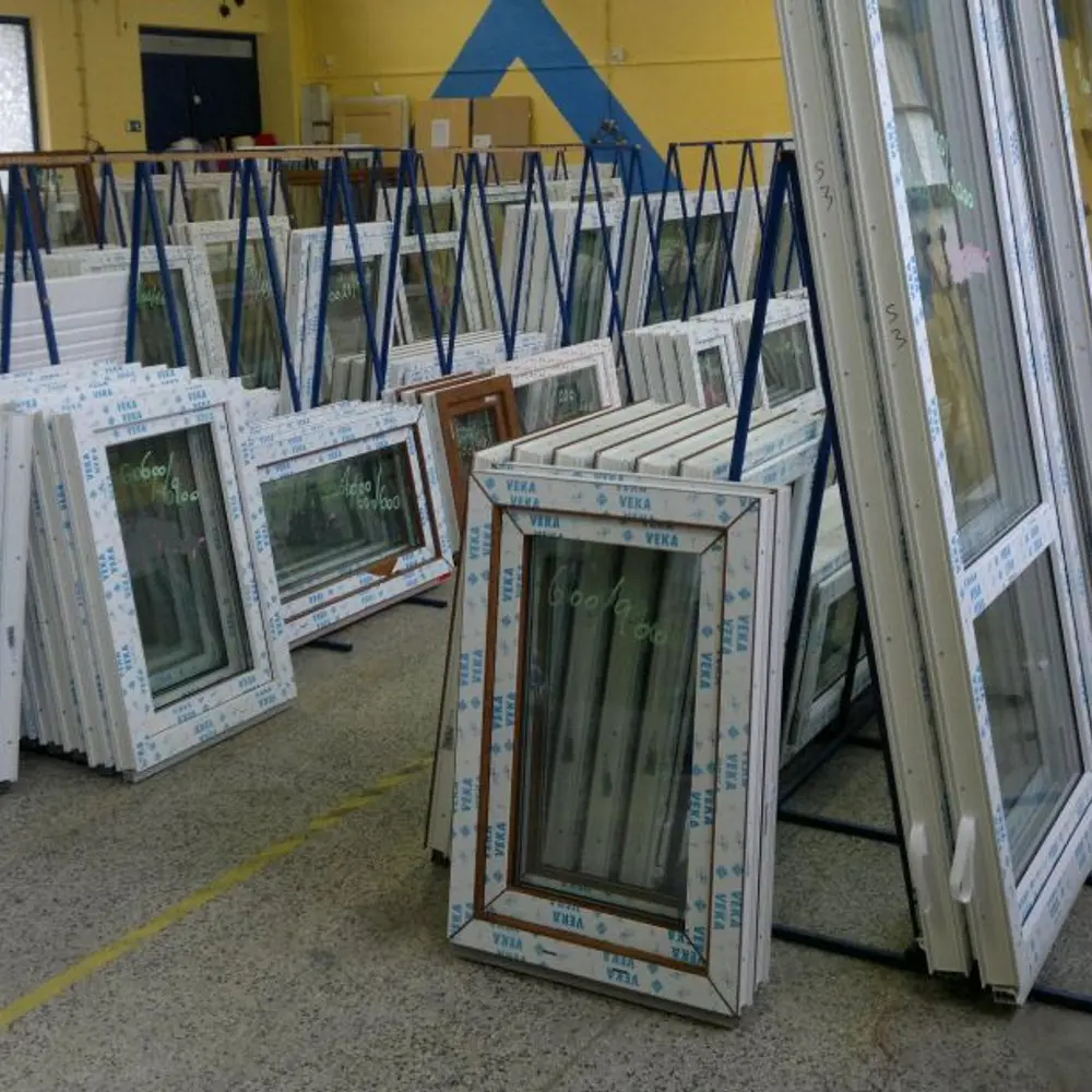 Plastové okno 90x90 bílé