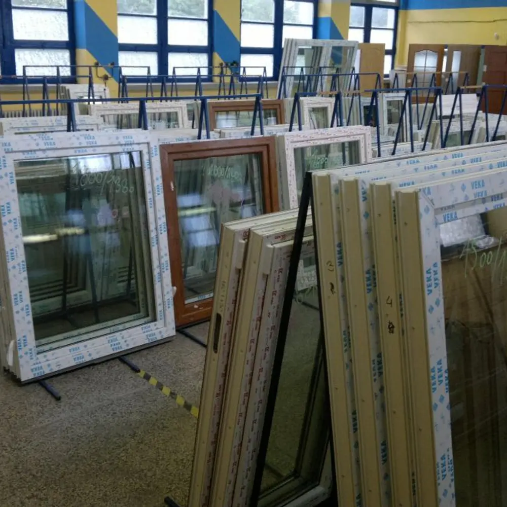 Plastové okno 90x90 bílé