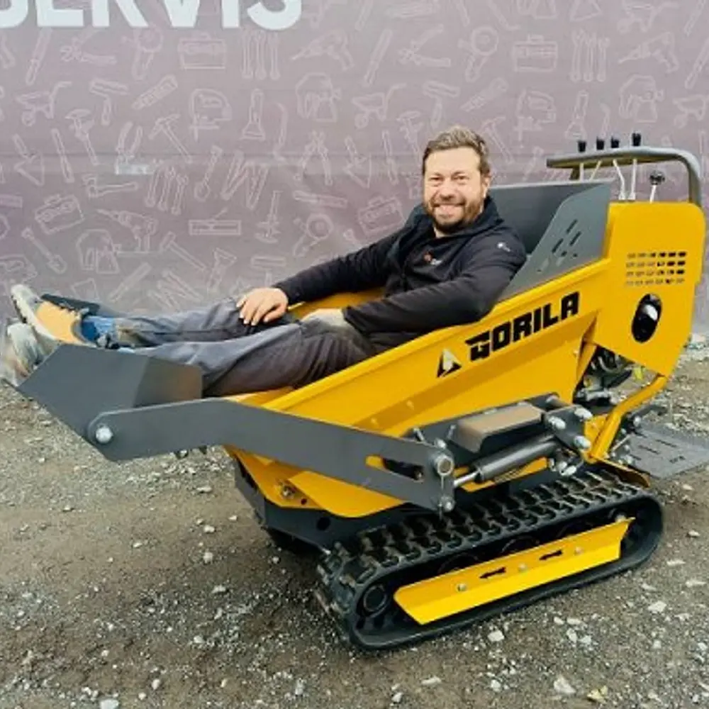 Mini dumper GORILA G800L - Nový, nepoužitý, záruka
