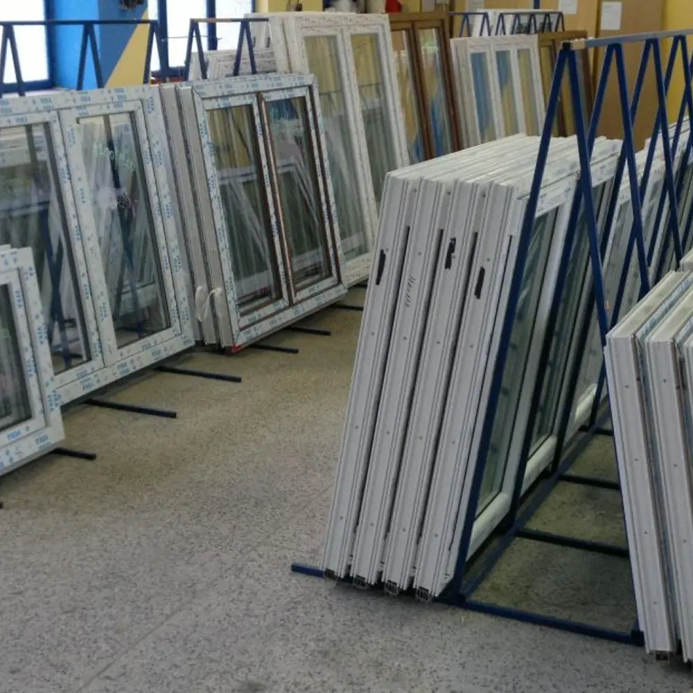 Plastové okno 80x80 bílé